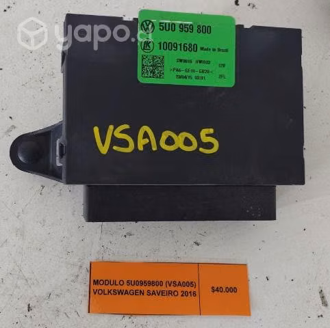 Módulo 5U0959800 (VSA005) Volkswagen Saveiro 2016