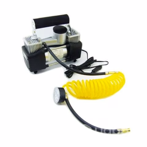 Compresor De Aire Para Auto Metalico Doble Cilindr - Imagen 3