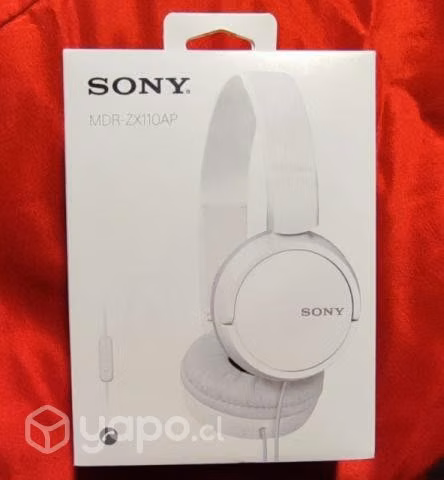Audífonos sony mdr-zx110ap originales y sellados