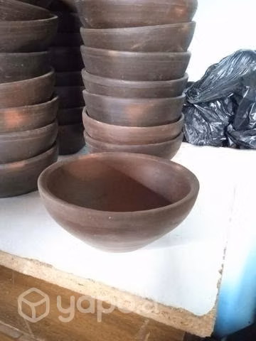 Artesania. Pailas de Greda
