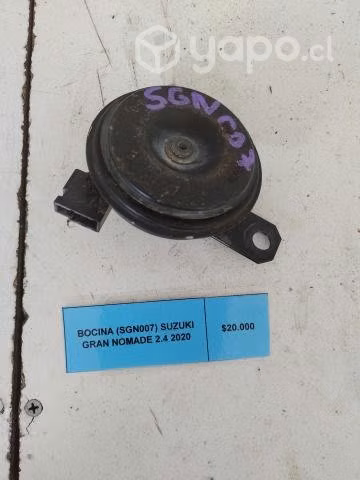 Bocina (SGN007) Suzuki Grand Nomade 2.4 2020