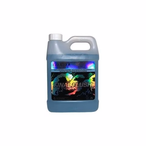 Final flush para plantas