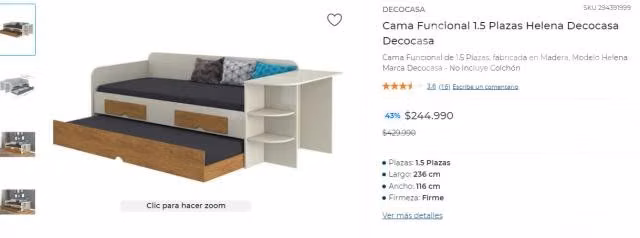 Cama (seminueva)
