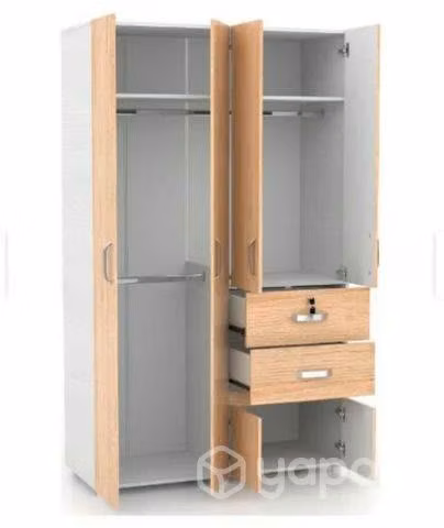 Closet 4 Puertas 2 Cajones Home Collection