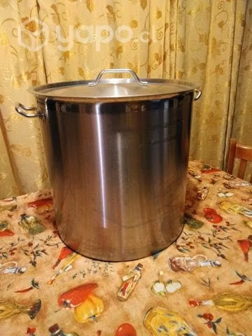 Fondo de 100 litros de acero inoxidable