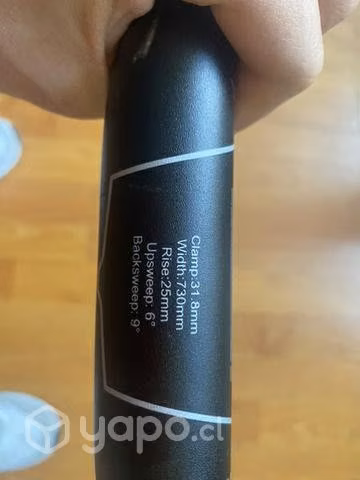 Manubrio de bicicleta Giant Connect 730mm