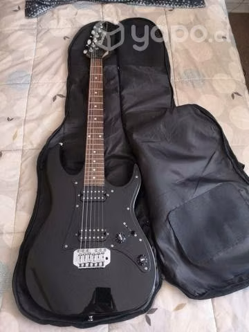 Guitarra eléctrica gio ibanez con amplificador