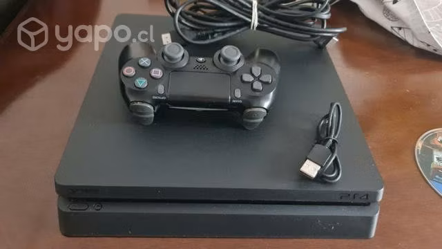 Playstation 4 slim 500g más control y 2 juegos