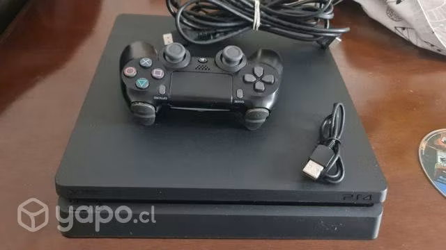 Playstation 4 slim 500g más control y 2 juegos