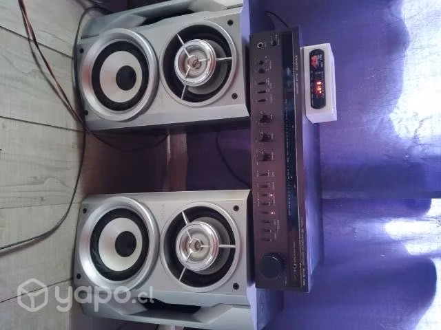 Amplificador vintage sanyo mod a35 plus