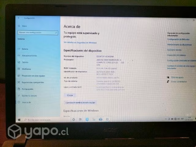 Notebook Acer