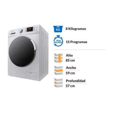 Lavadora Ursus Trotter 8kg - Imagen 3