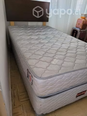 Cama Celta con colchón Celta Plaza 1/2
