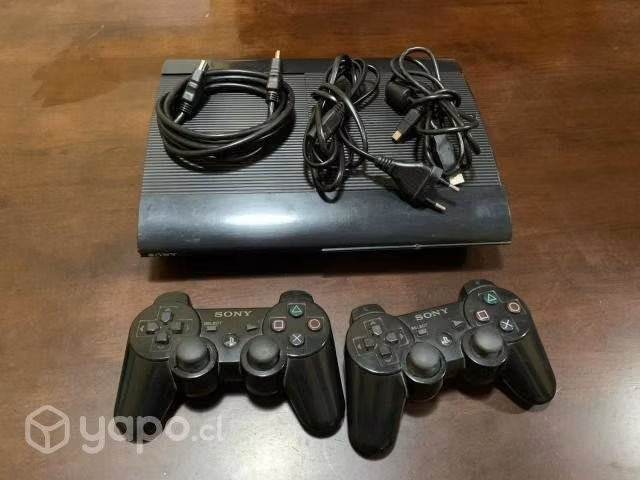 PLAY STATION 3 SUPER SLIM (Desbloqueada) 500gb