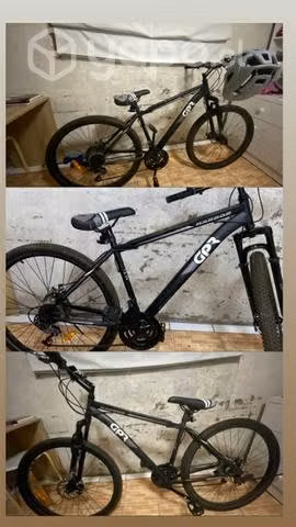 bicicleta aro 27,5 + más casco nuevo