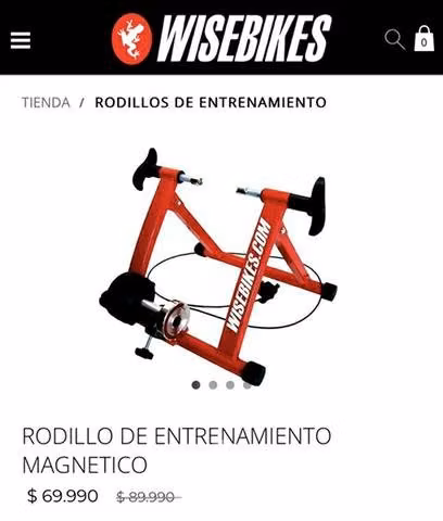 Rodillo de entrenamiento magnético SIN USO