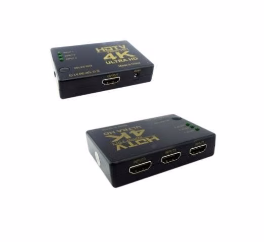 Spliter Selector 1 X 3 Swich HDMI 4K Ultra HD - Imagen 2