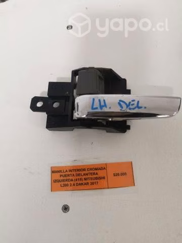 Manilla Interior Cromada Puerta Del Izq (419 L200