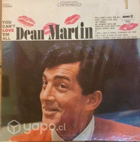 Dean Martín you Can,t Tem All Vinilo Lp.