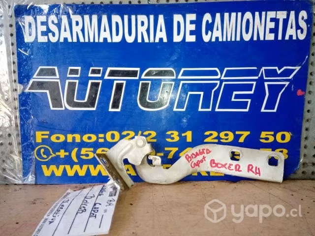 Bisagra capot derecha Peugeot Boxer