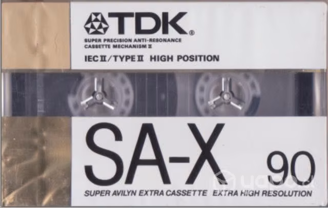Tdk sa-x 90 chrome audio cassette