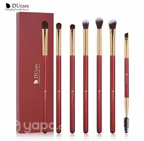 Brochas Sombras Ojos Profesional Rojo