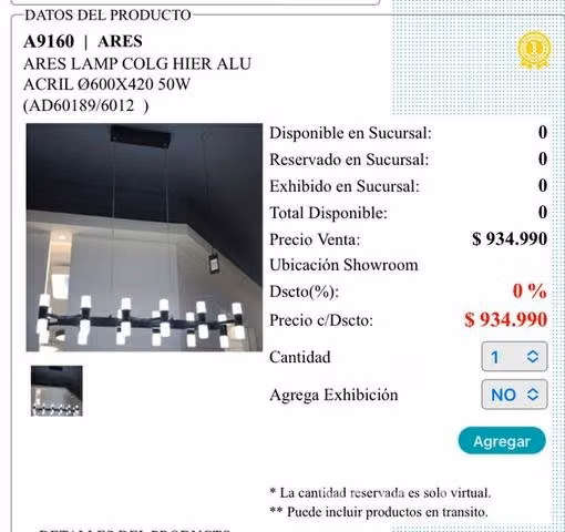 Lámpara colgante Eglo - Imagen 2