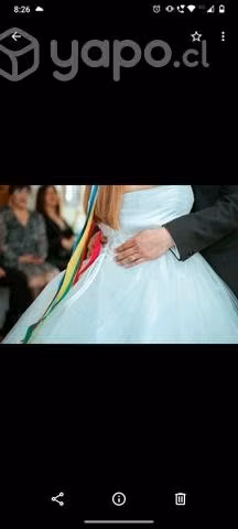 Vestido de Novia (corsé ajustable)