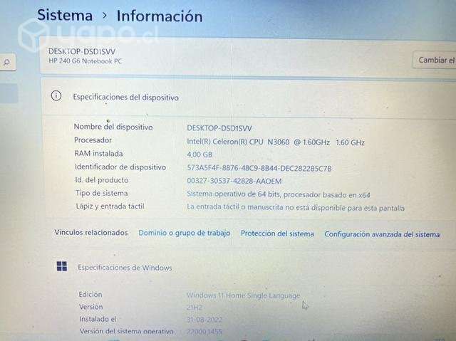 Notebook hp - Imagen 5