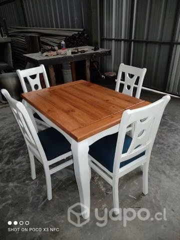 Mesa de madera fina