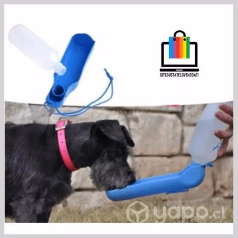 Botella Agua Mascota Portátil Diseño Horizontal - Imagen 3