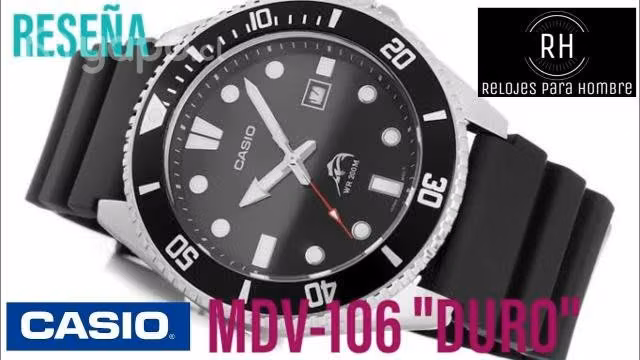 Reloj casio mdv106-1 marlin duro nuevos