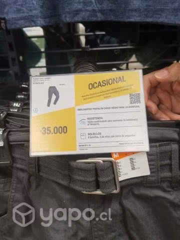 Pantalon cargo outdoor - Imagen 3