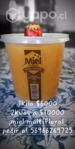 Miel pura de abejas multifloral bajas calorías