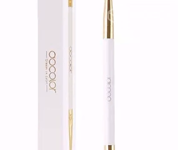 Pincel Para Cejas Maquillaje Doble Cabezal