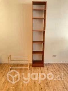 Estante librero y zapatero extensible