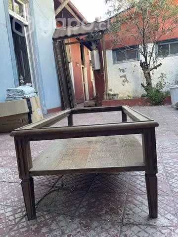 Mesa de centro sin vidrio