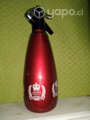 Antigua botella de soda inglesa,de colección,deco