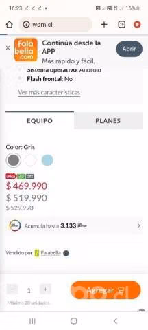 Smartphone Samsung galaxy A73 5G precio conv - Imagen 3