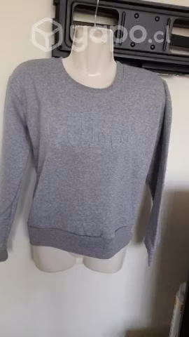 Polerones algodón afranelado GUESS color gris