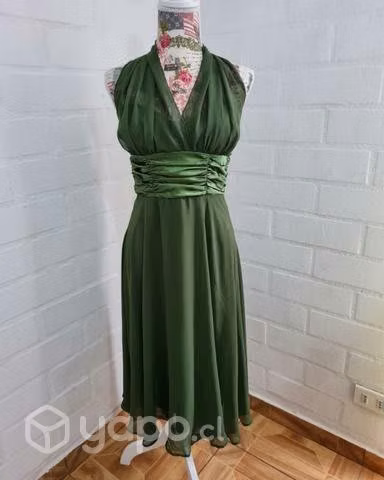 Vestido color verde