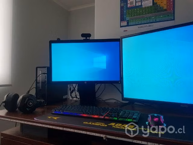 PC HP i3 8100 (computador de oficina y accesorios) - Imagen 2