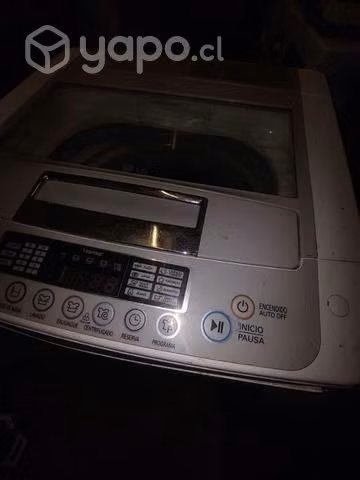 Lavadora LG de 8 kilos