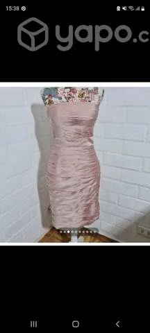 Vestido color rosa claro