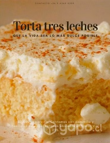 Torta tres leches