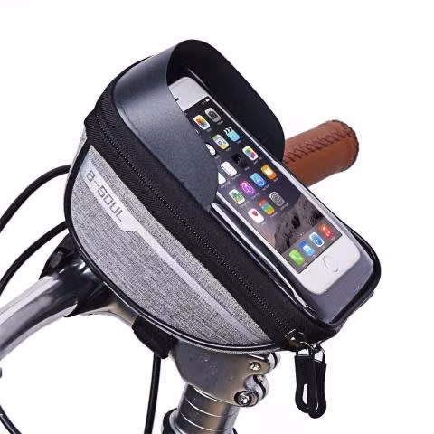 Bolso Impermeable Manillar Porta Celular Bicicleta