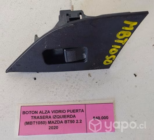 Boton Alza Vidrio Puerta Trasera Izq (MBT1050)