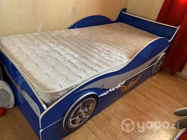 Cama Nido con forma de auto - Imagen 3
