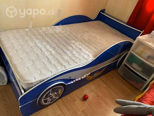 Cama Nido con forma de auto - Imagen 2