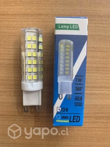 Ampolletas Led G9 7 Watts Luz Fría 1950 UNIDAD